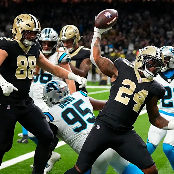 Commanders sign former Saints' running back to practice squad