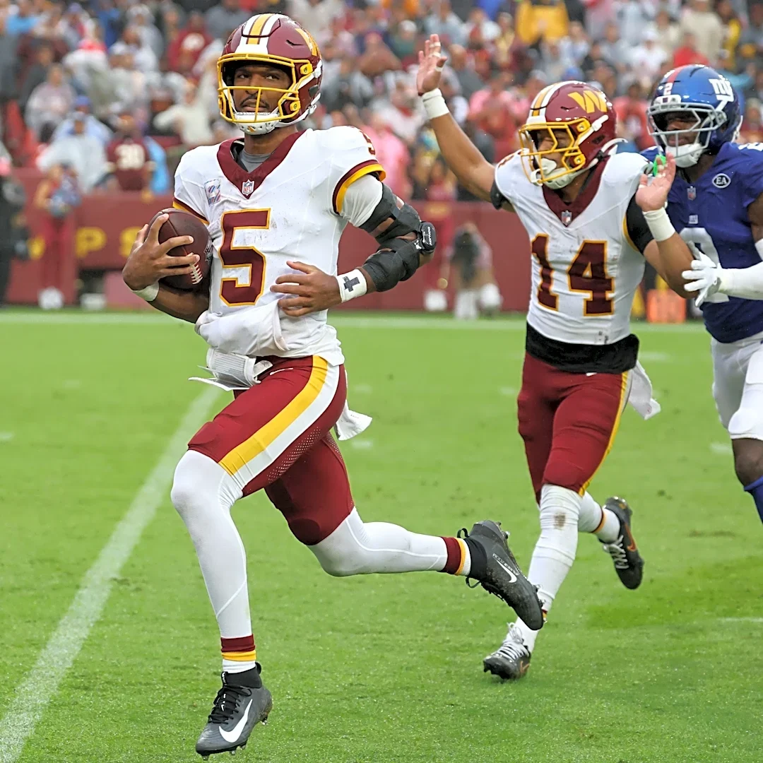 Commanders QB Jayden Daniels exhibits true leadership qualities