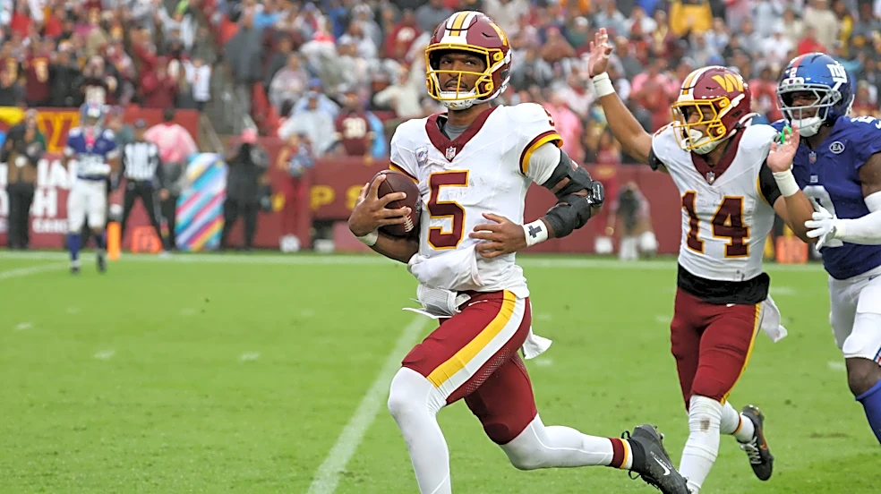 Commanders QB Jayden Daniels exhibits true leadership qualities