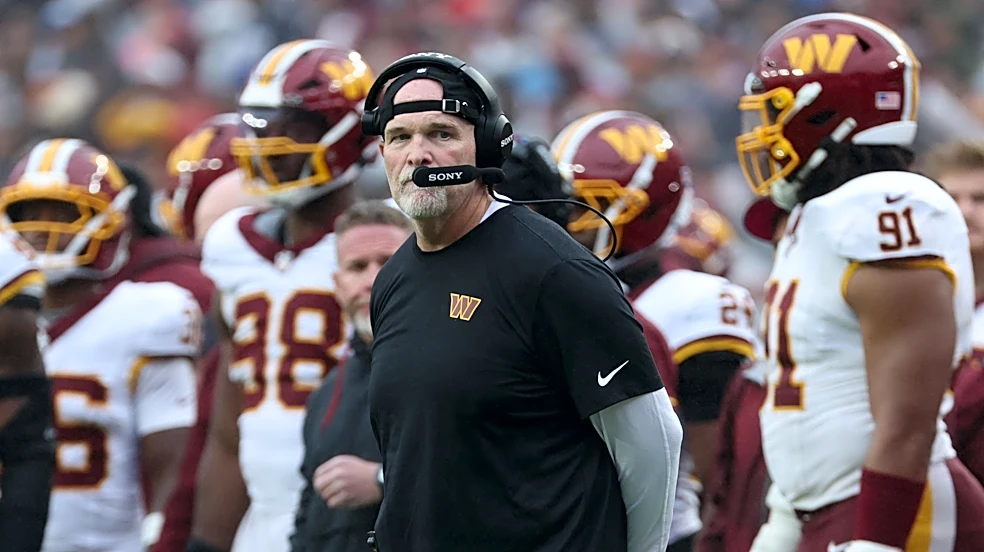 Commanders HC Dan Quinn rises in CBS' hot seat rankings