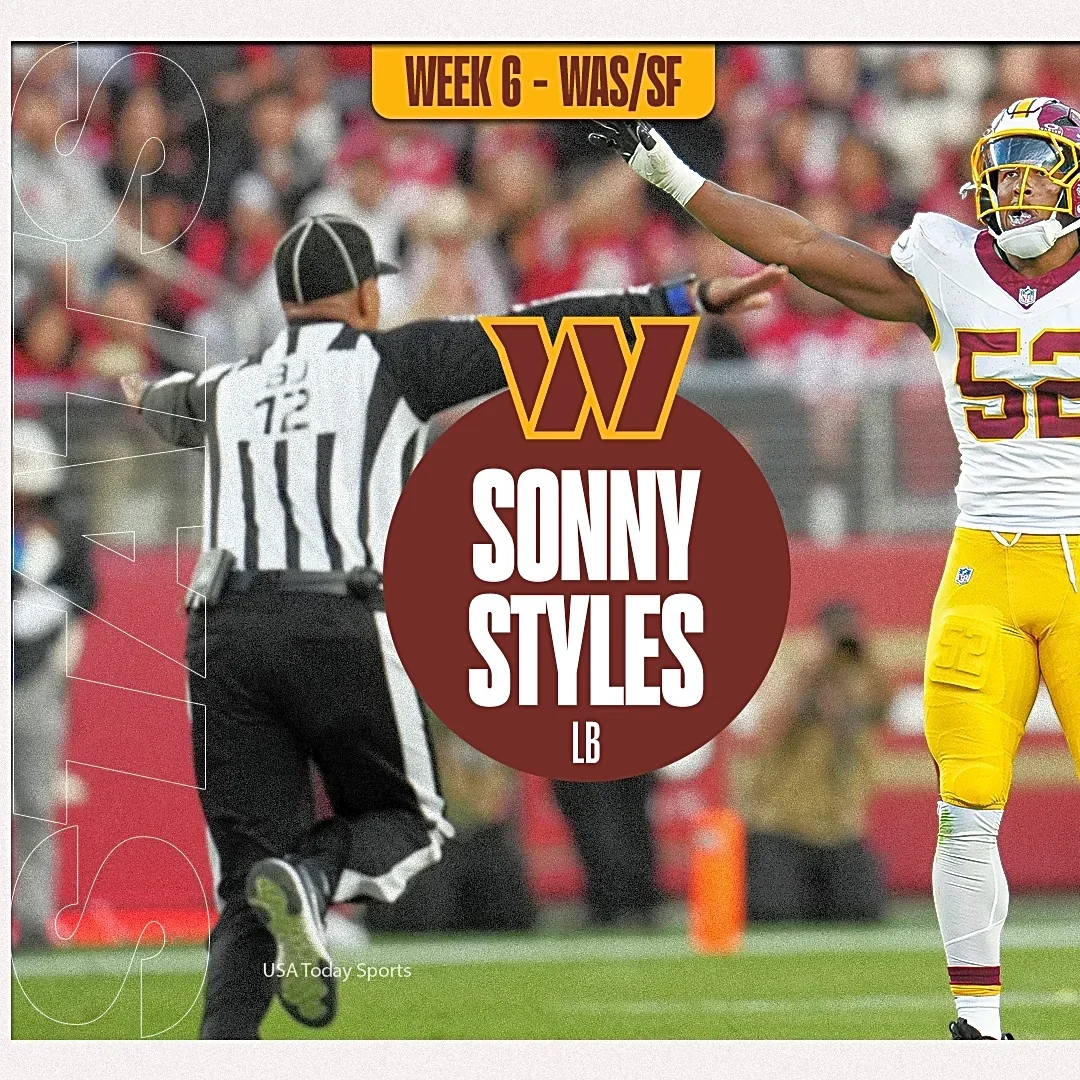 Washington Commanders Week 6 Player of the Game: LB Sonny Styles
