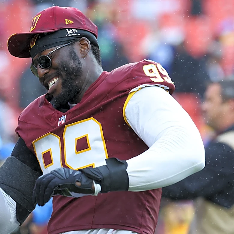 Commanders' defensive line gets some good and bad news