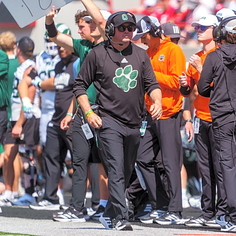 What Ohio coach John Hauser said after loss to Nebraska