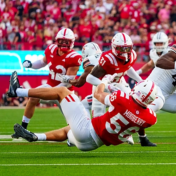 Nebraska linebacker Owen Chambliss talks about his Husker debut