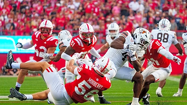 Nebraska linebacker Owen Chambliss talks about his Husker debut