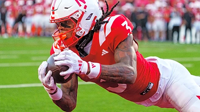 Nebraska quarterback talks about strong connection with wide receiver