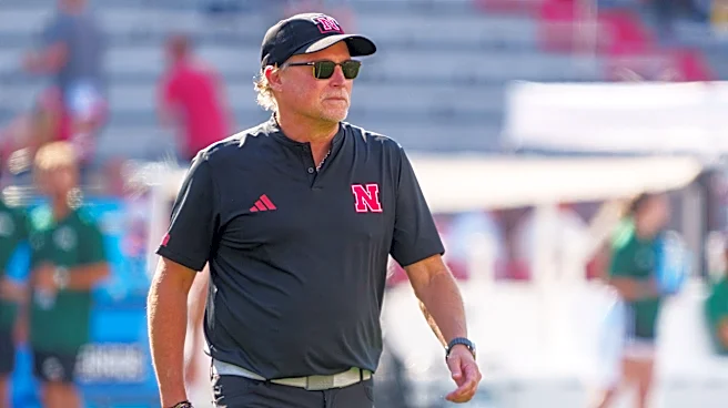 Nebraska coach Matt Rhule pleased with current state of the offense