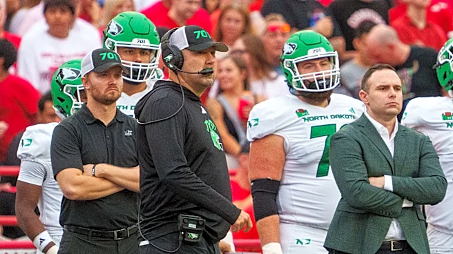 What North Dakota coach Eric Schmidt said after loss to Nebraska