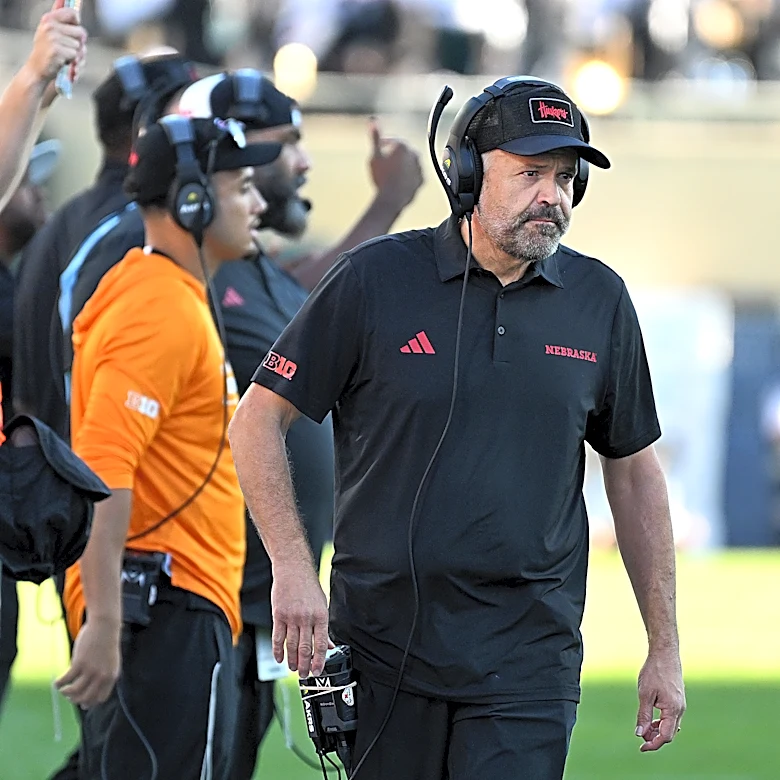 Nebraska coach Matt Rhule talks about improvement before Homecoming