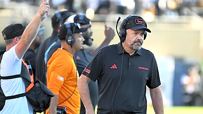 Nebraska coach Matt Rhule talks about improvement before Homecoming