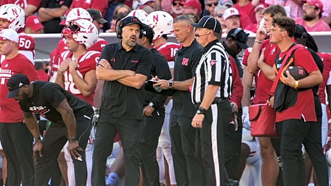 Nebraska coach Matt Rhule expresses frustration over penalties in win