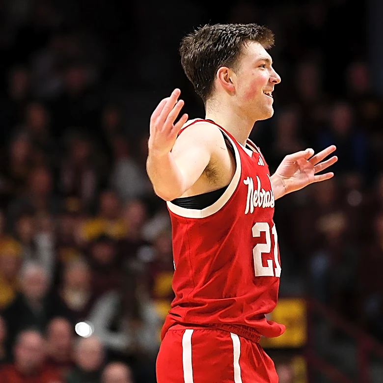 Nebraska forward Pryce Sandfort named to preseason All-Big Ten team