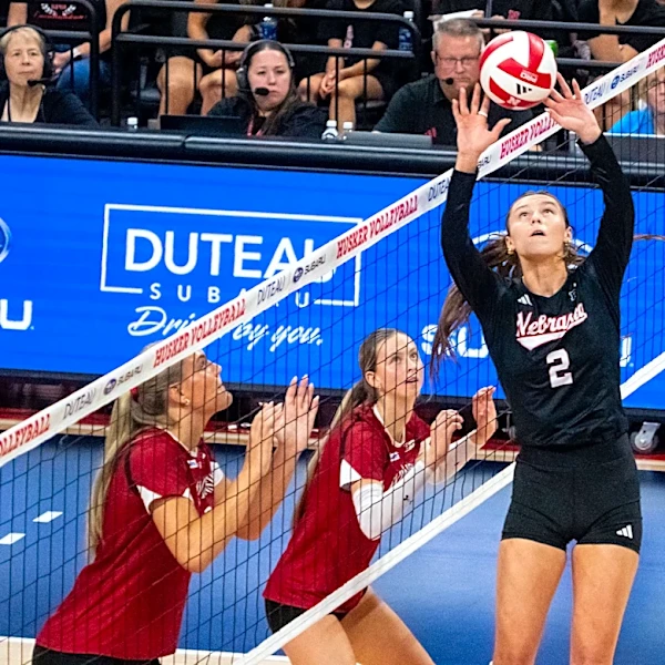 Nebraska volleyball's Bergen Reilly named Big Ten Setter of the Week