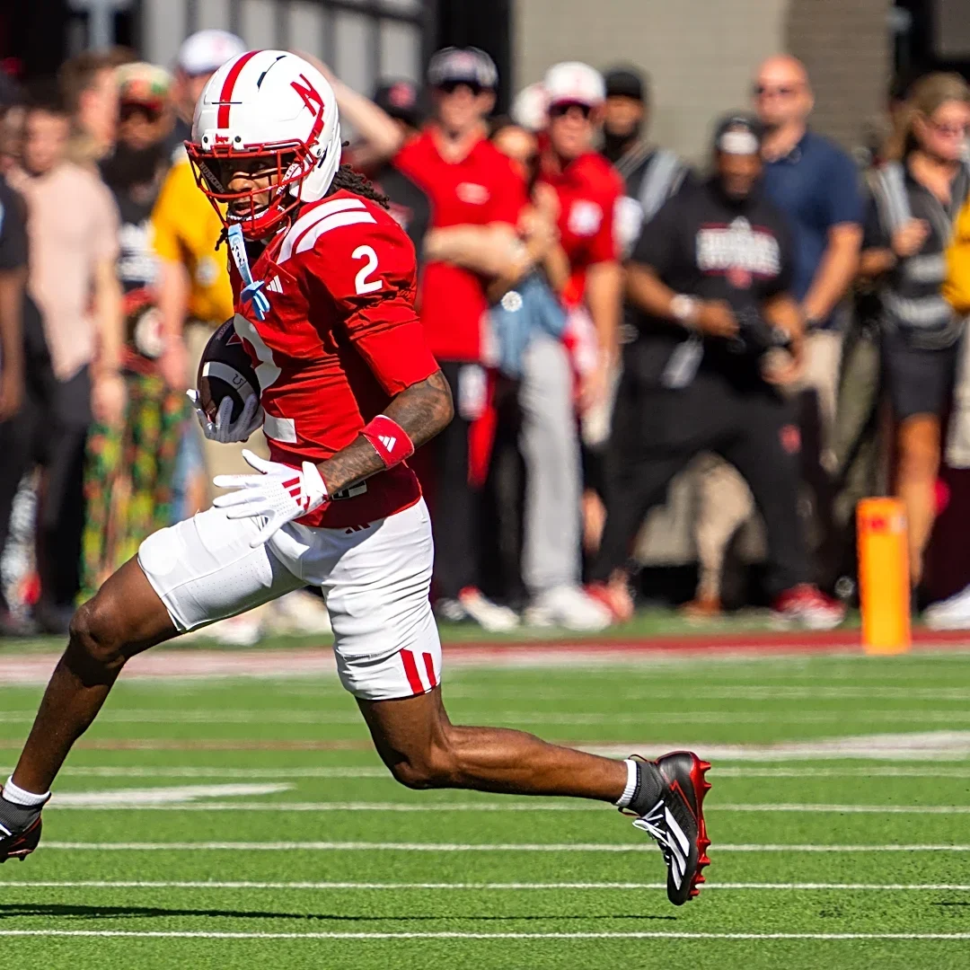 Nebraska offensive coordinator praises receiver Jacory Barney Jr.`