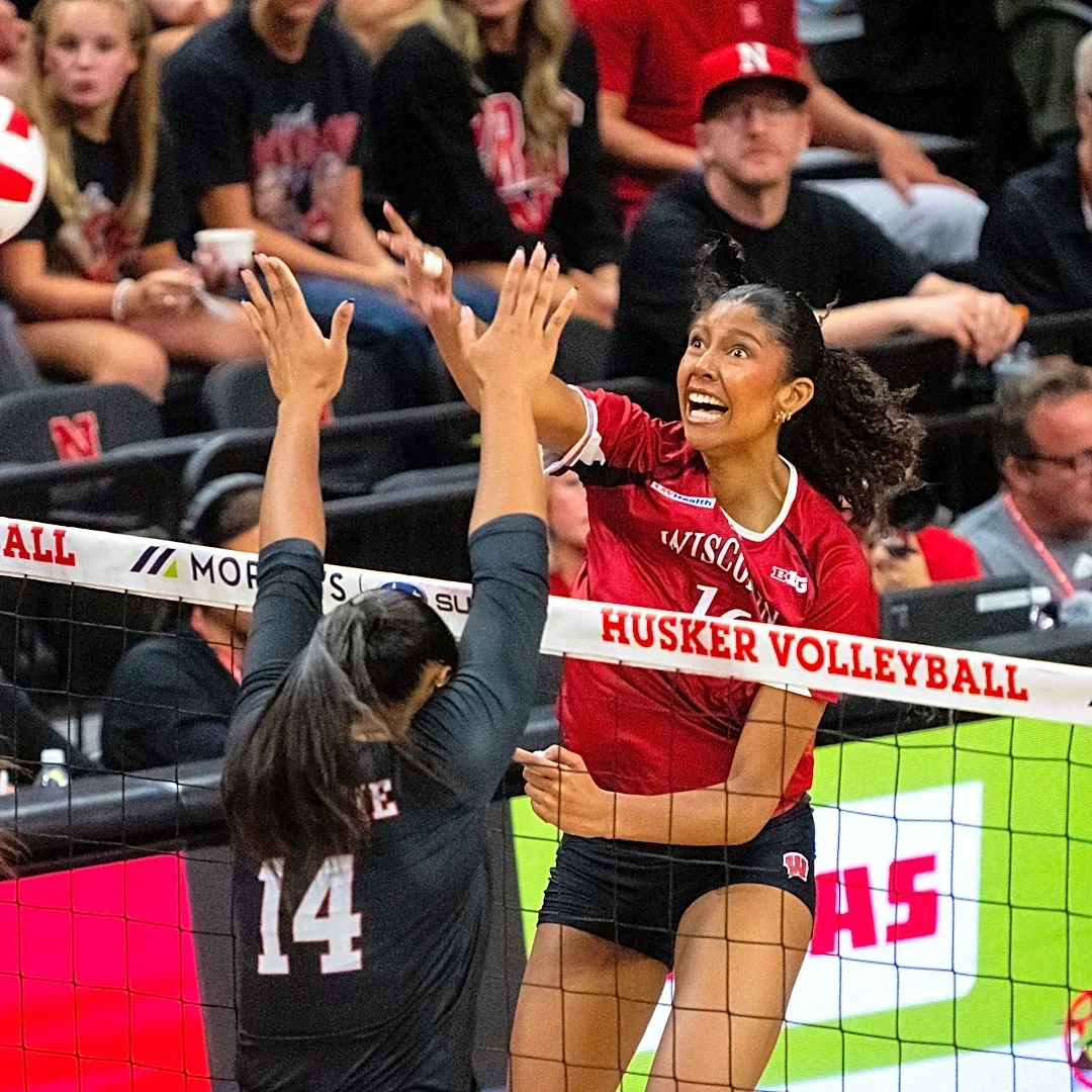 Nebraska volleyball holds record viewership in win over Wisconsin