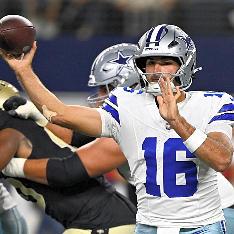 How did Dallas' preseason game against the Saints impact the roster?