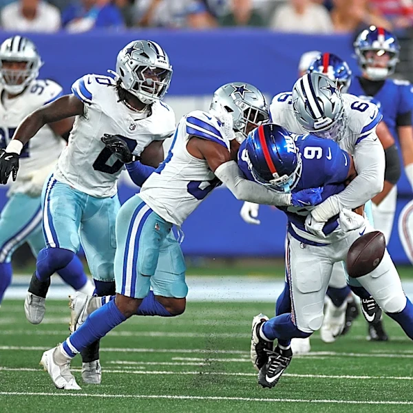 Snap Counts: Cowboys rookie Caleb Downs sees nearly full defensive workload in Week 1 loss