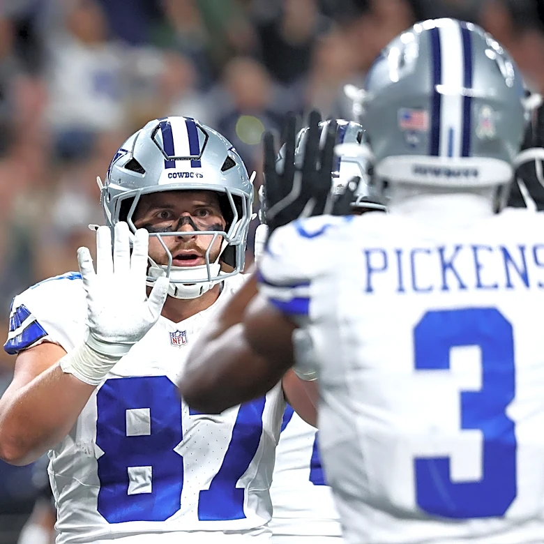 Pickens, Ferguson look to climb Prescott TD catcher ranks vs Ravens