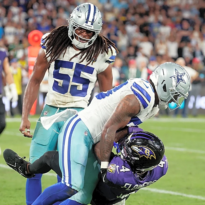 Jaishawn Barham passes Ravens test, earns POTG honors