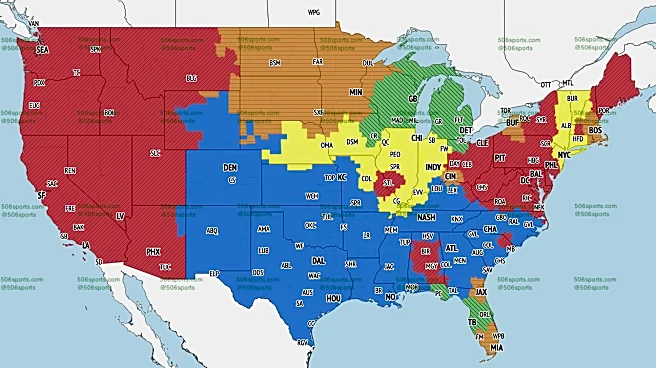 NFL Week 4 TV Coverage Maps