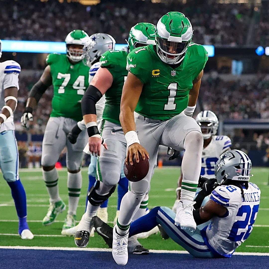 Eagles' Jalen Hurts 'out indefinitely' with blood clot; could miss Week 7 vs Cowboys