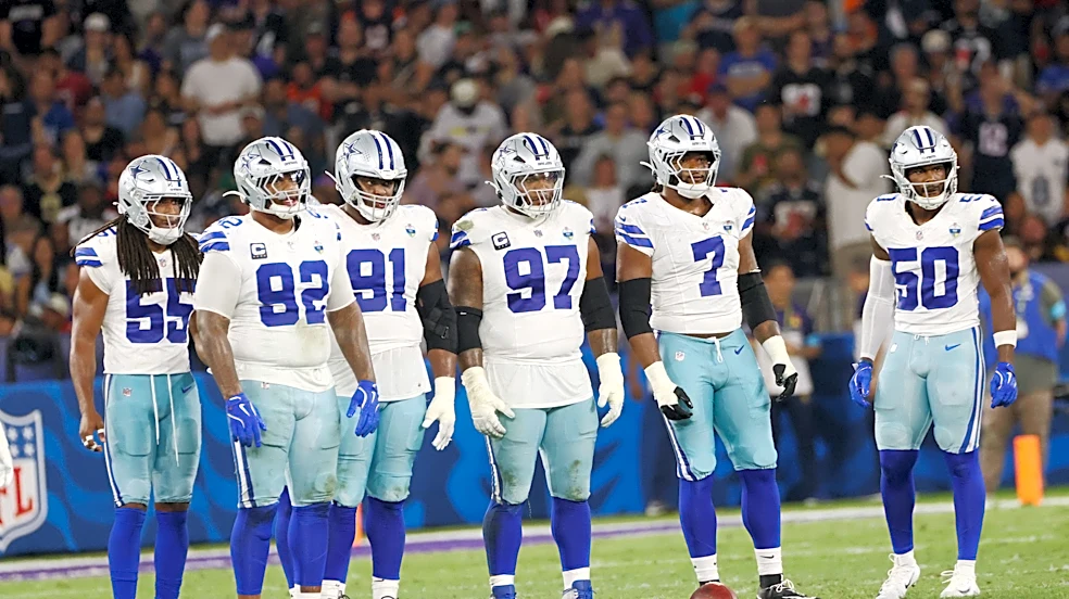 Cowboys defender fined $11K for facemask grab vs Buccaneers