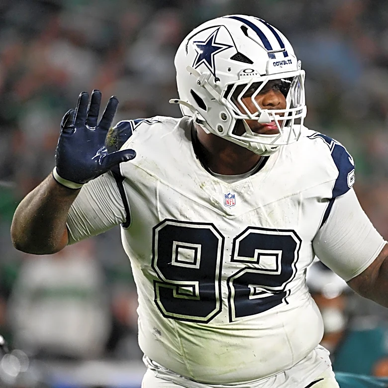 Cowboys Headlines: Quinnen Williams limited in practice; Cards set price for Josh Sweat?