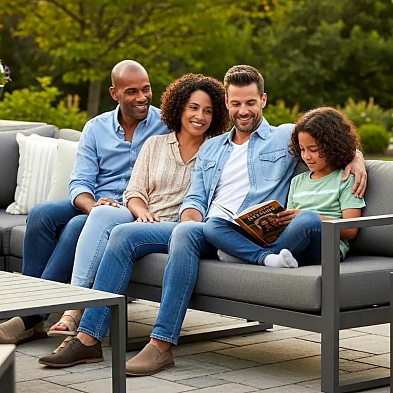 8 Patio Furniture Sets That Survive Every Season Without Covers