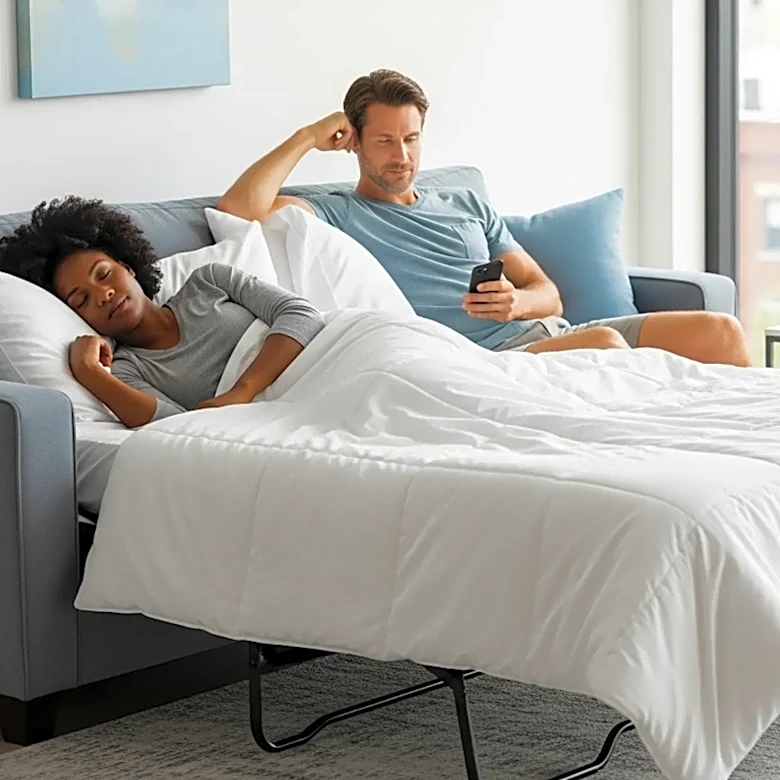 The Sleeper Sofa Feature That Determines Whether Your Guests Actually Rest