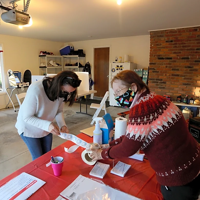 Can you bring campaign literature to a Michigan polling place?