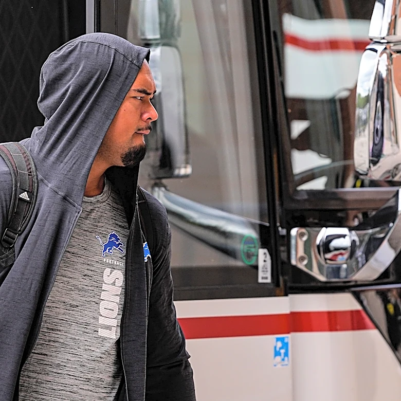 Detroit Lions place OT Gio Manu on nonfootball injury list
