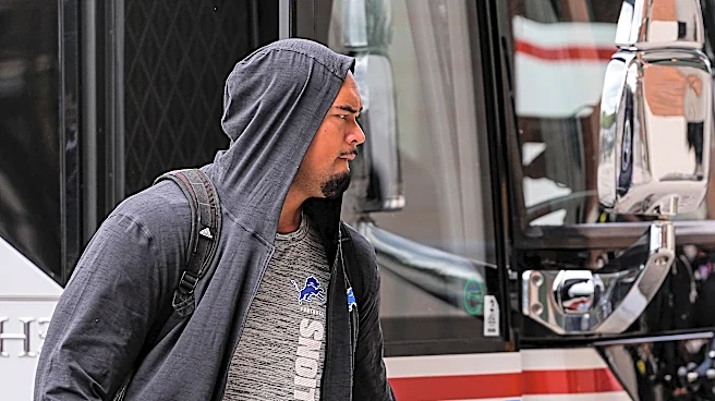 Detroit Lions place OT Gio Manu on nonfootball injury list