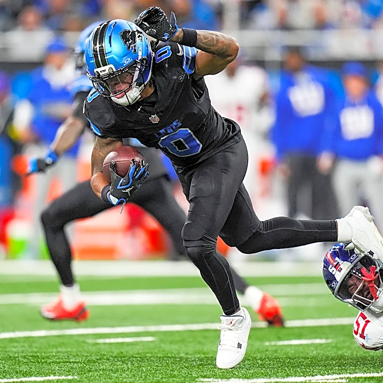 Dan Campbell 'not sweating' Lions RB Jahmyr Gibbs' hold-in