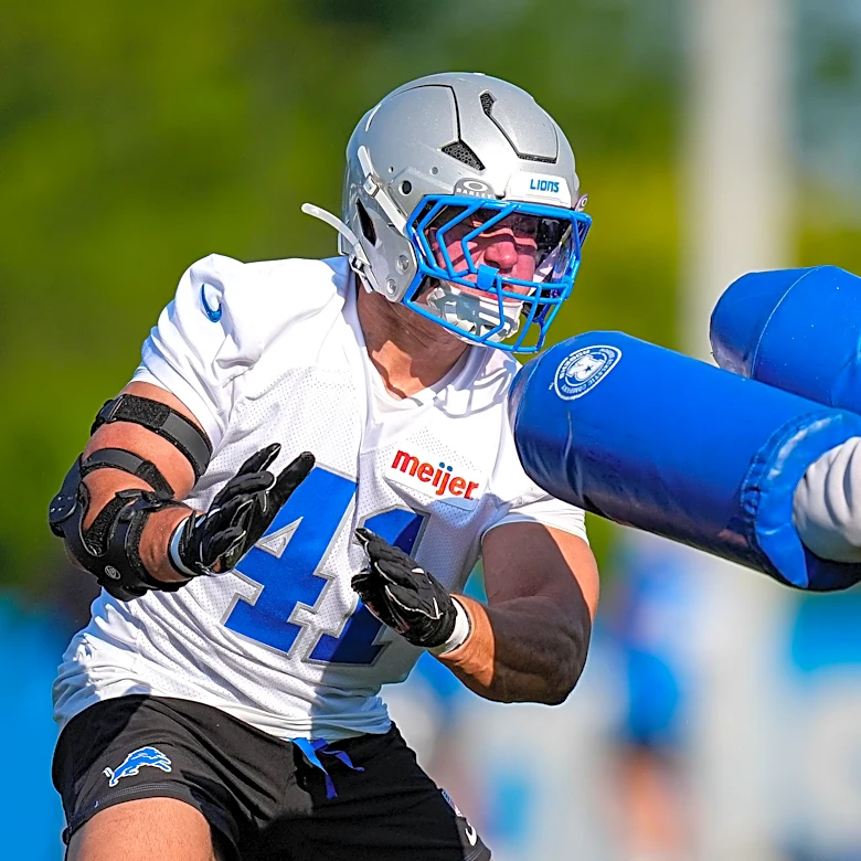Lions DC: Injury won't keep rookie LB Jimmy Rolder from contributing