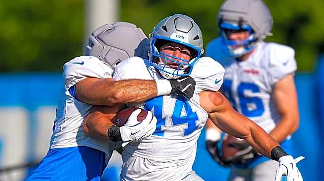 Malcolm Rodriguez leaves Detroit Lions practice with ankle injury