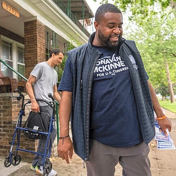 Reports: Donavan McKinney wins Michigan's 13th Congressional District primary
