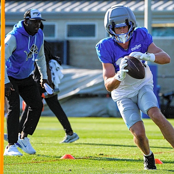 Isaac TeSlaa big loser in Lions' preseason loss to Bengals