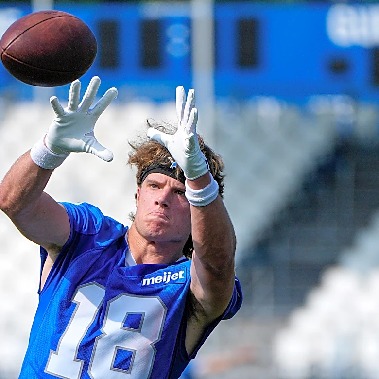 How Lions WR Isaac TeSlaa earned some redemption after preseason flop