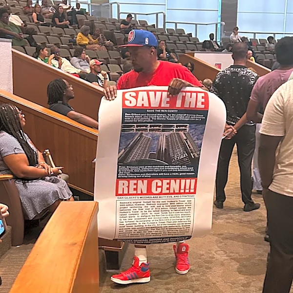 Renaissance Center plan faces criticism at first community meeting