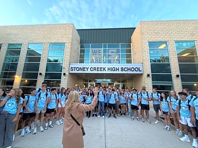 First day of school comes with excitement, bittersweet feelings