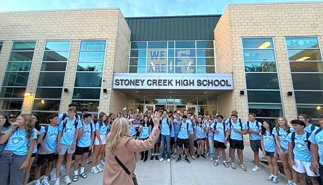First day of school comes with excitement, bittersweet feelings
