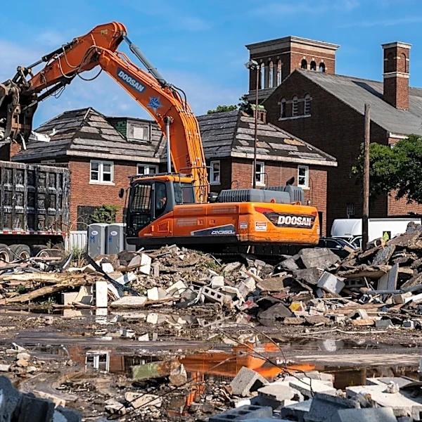 Demo starts at former Roseville church site as Sheetz plans new store