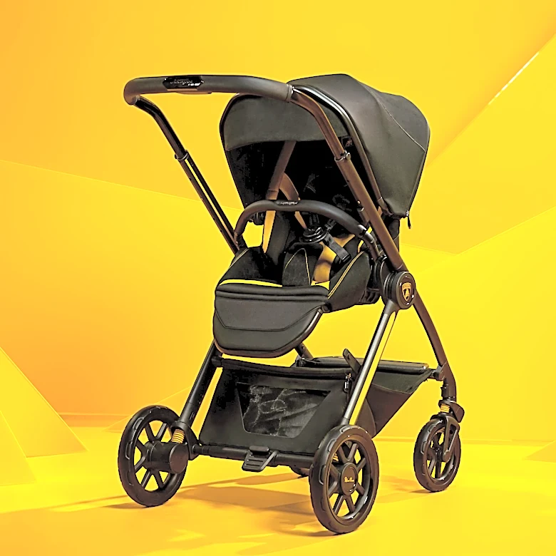 Lamborghini releases a second baby stroller with British luxury brand