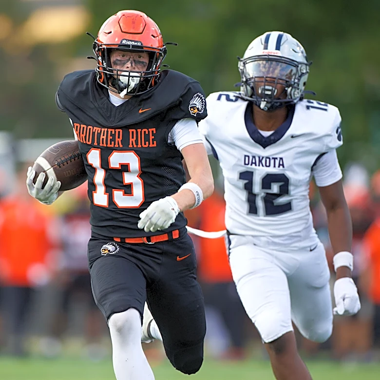 They call Brother Rice football’s new star receiver 'Jedi Mind Tricks'