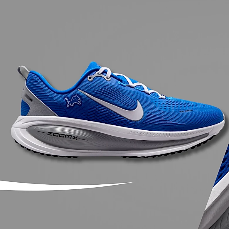Nike releases Detroit Lions Vomero running shoes. Here's how to buy