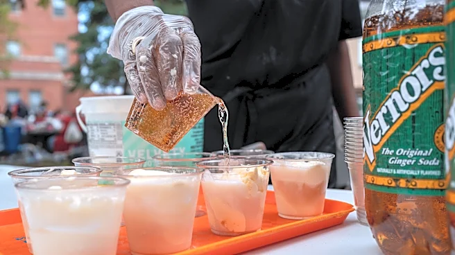 At this Detroit celebration for seniors, Boston Coolers made a splash
