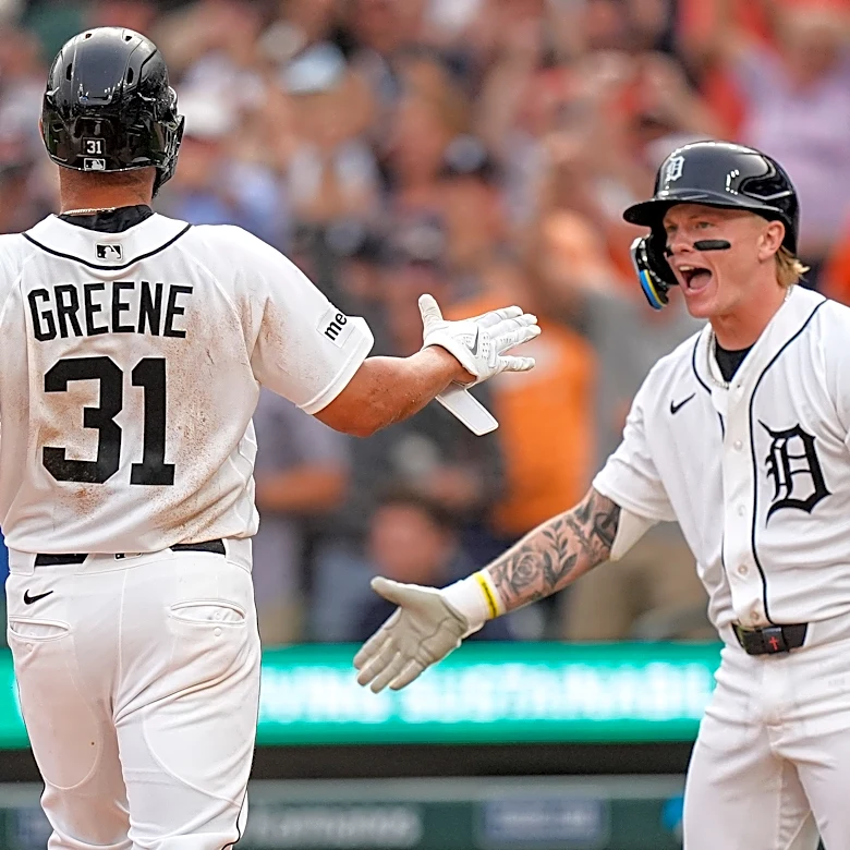 Better late than never, Riley Greene joins Tigers' youth movement