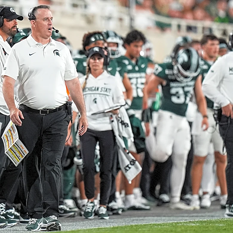 Michigan State football thrives as Pat Fitzgerald refuses to live in past