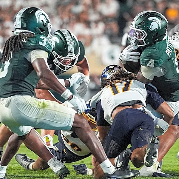 Michigan State 'got punched in the mouth' by Toledo. But Spartans found their way to 1-0
