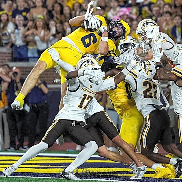 Michigan football Hail Mary winner questioned as time appeared to run out